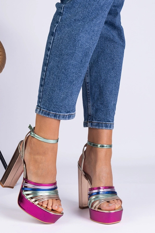 Silver loafers Ilana