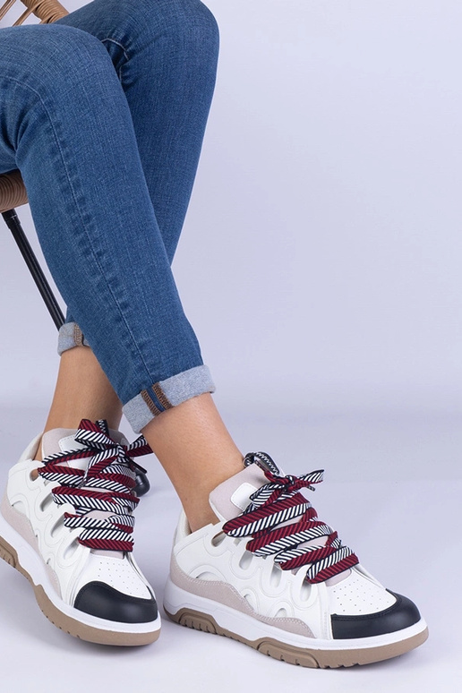 White trainers Justar