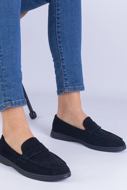 Silver loafers Ilana