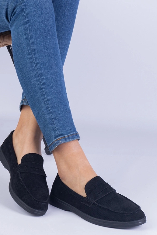 Silver loafers Ilana