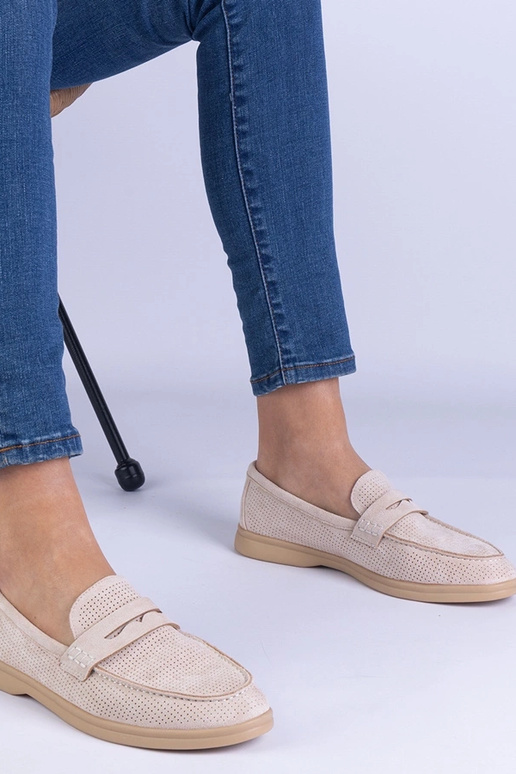 Silver loafers Ilana