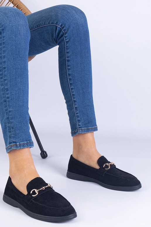 Silver loafers Ilana