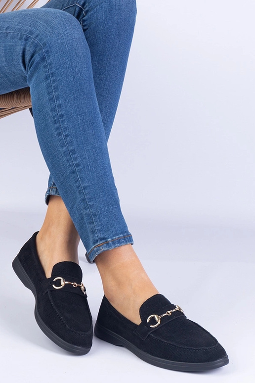 Silver loafers Ilana