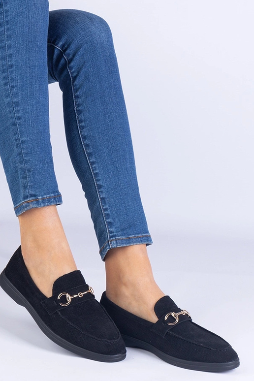 Silver loafers Ilana