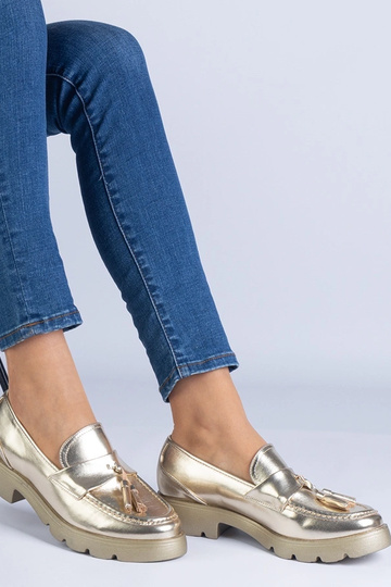 Silver loafers Ilana