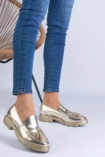 Silver loafers Ilana 2