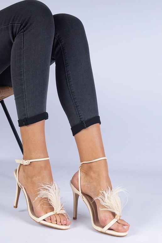 Yellow sandals Dolores