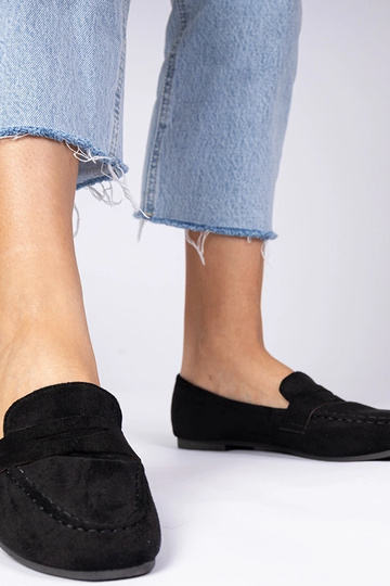 Czarne eleganckie mokasyny... 2