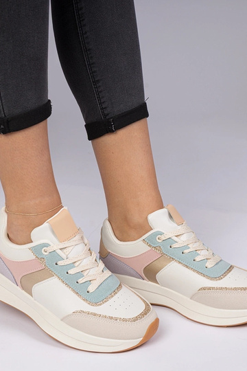 Wielokolorowe sneakersy... 2