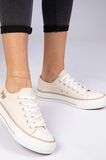 Beżowe klasyczne damskie... 2