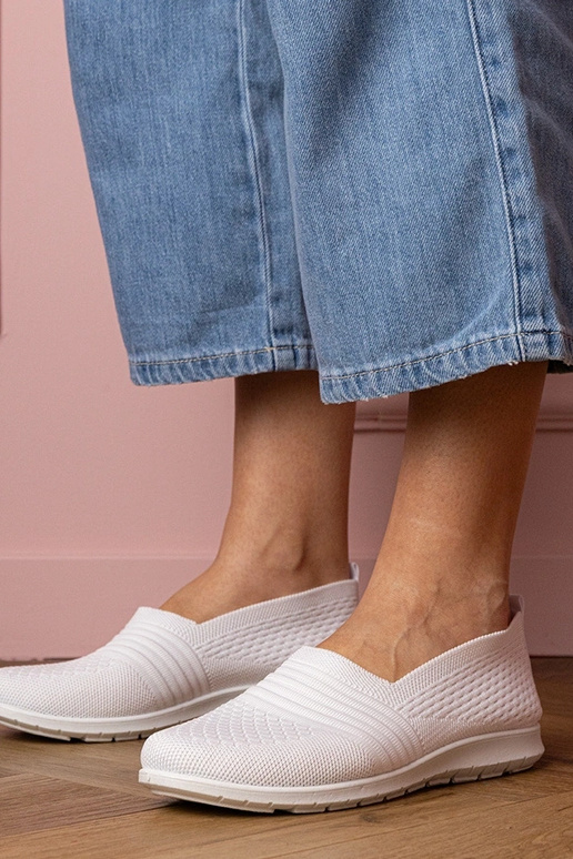 Białe damskie tenisówki Makana Białe damskie tenisówki Makana