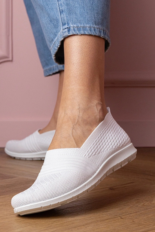 Białe damskie tenisówki Makana Białe damskie tenisówki Makana