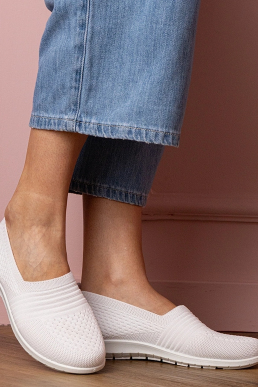 Białe damskie tenisówki Makana Białe damskie tenisówki Makana