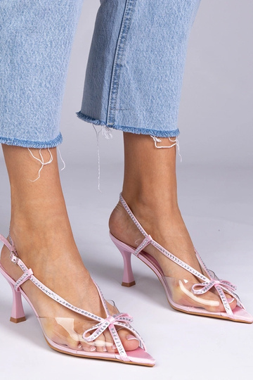 Różowe przezroczyste...