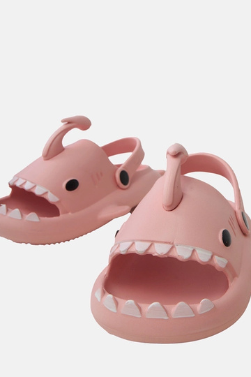 Różowe klapki dziecięce z... 2