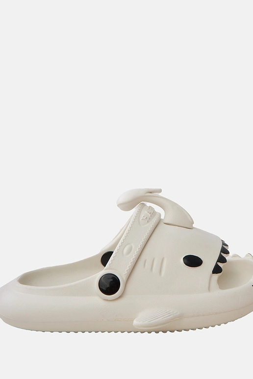 Białe klapki dziecięce z motywem...