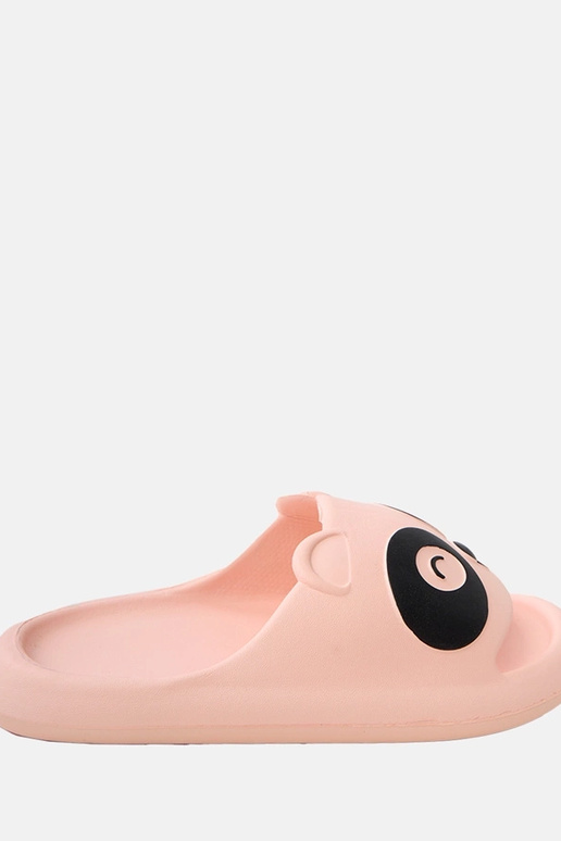 Różowe klapki dziecięce z motywem...