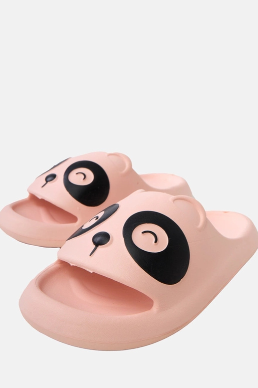 Różowe klapki dziecięce z motywem...