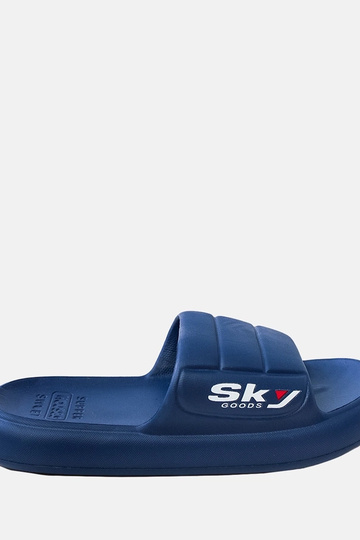 Granatowe klapki męskie...