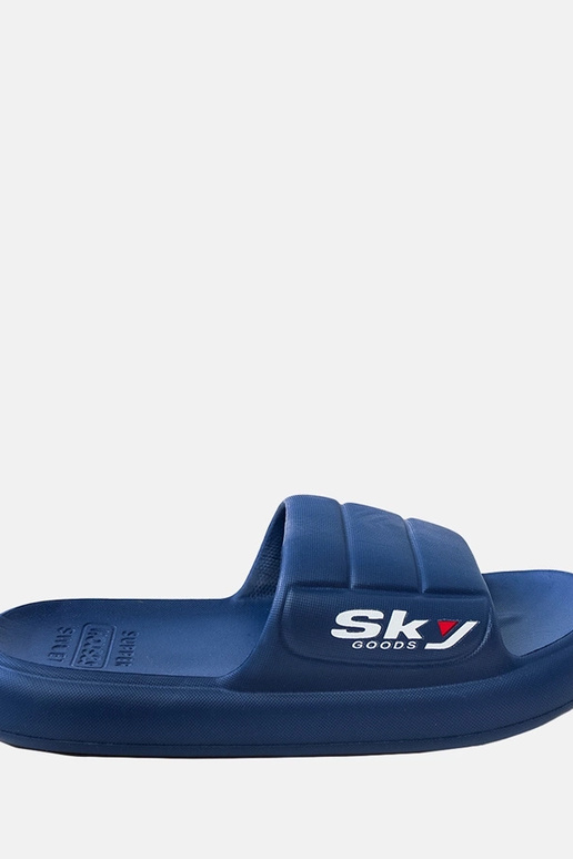 Granatowe klapki męskie gumowe Torwald Granatowe klapki męskie gumowe Torwald