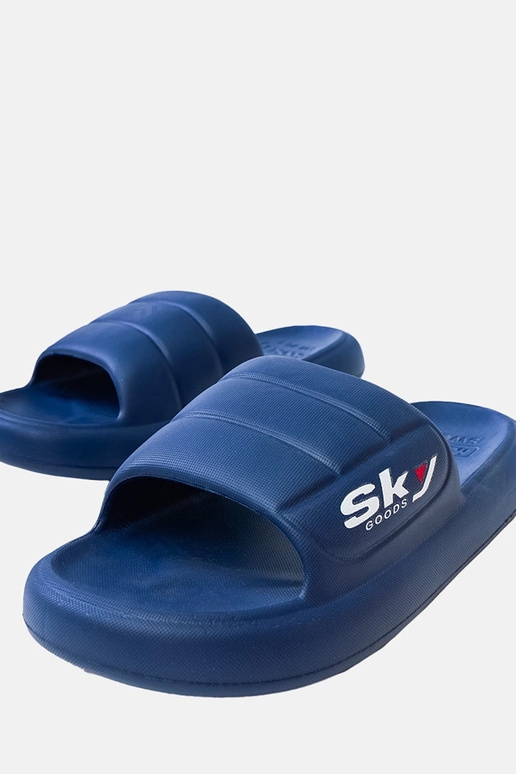 Granatowe klapki męskie gumowe Torwald Granatowe klapki męskie gumowe Torwald