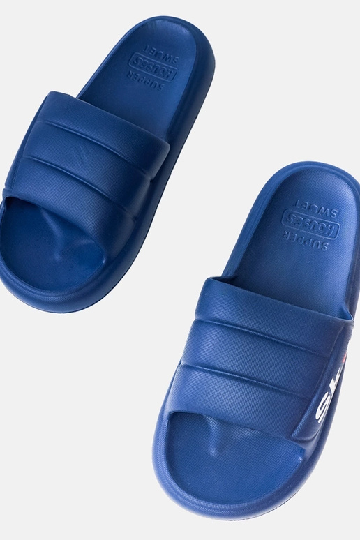 Granatowe klapki męskie gumowe Torwald Granatowe klapki męskie gumowe Torwald