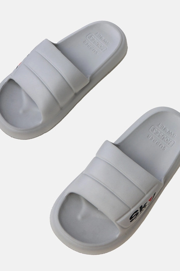 Szare klapki męskie gumowe...