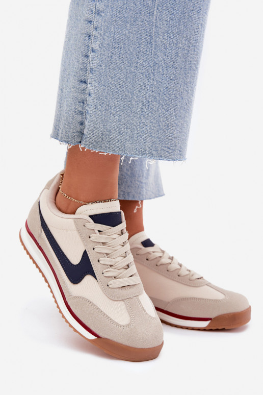Sports Shoes Sneakers Women Beige Zerina