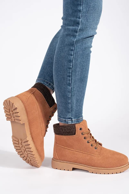 Trapery damskie ze skóry naturalnej... Trapery damskie ze skóry naturalnej...