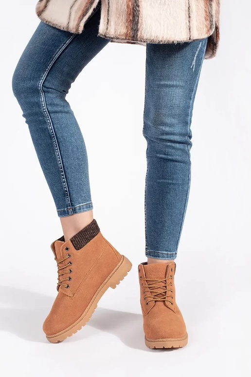 Trapery damskie ze skóry naturalnej... Trapery damskie ze skóry naturalnej...