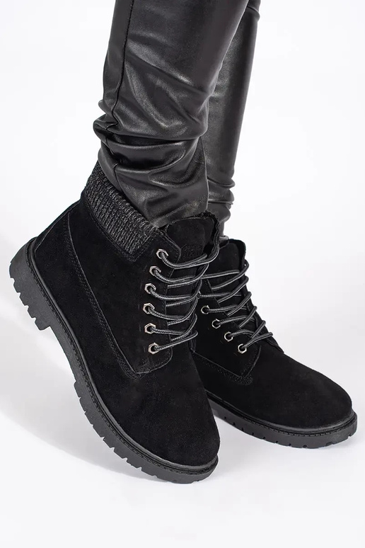 Trapery damskie ze skóry naturalnej... Trapery damskie ze skóry naturalnej...