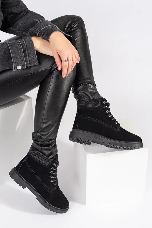 Trapery damskie ze skóry naturalnej... Trapery damskie ze skóry naturalnej...