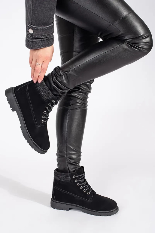 Trapery damskie ze skóry naturalnej... Trapery damskie ze skóry naturalnej...