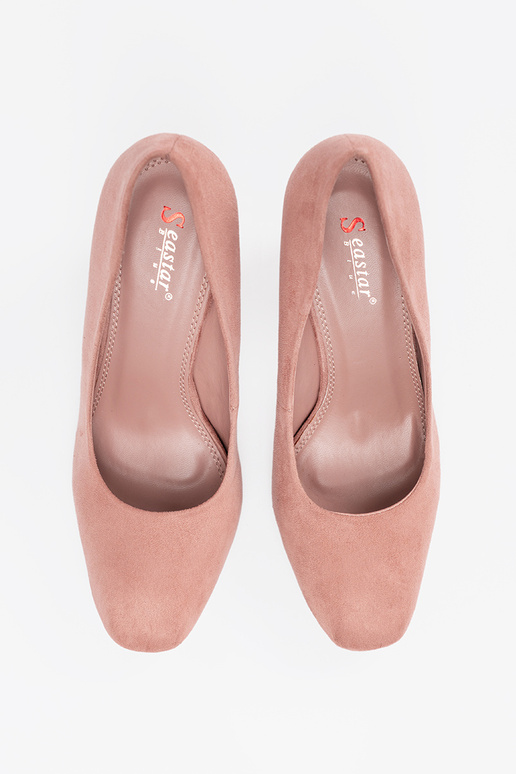 suede High-heeled shoes