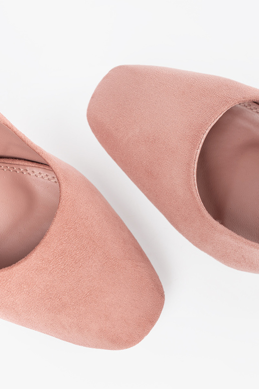 suede High-heeled shoes