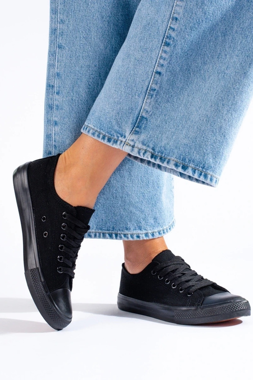 The classic model black Women's boots...