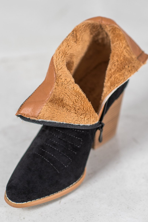 CoInboy style boots Inith heels