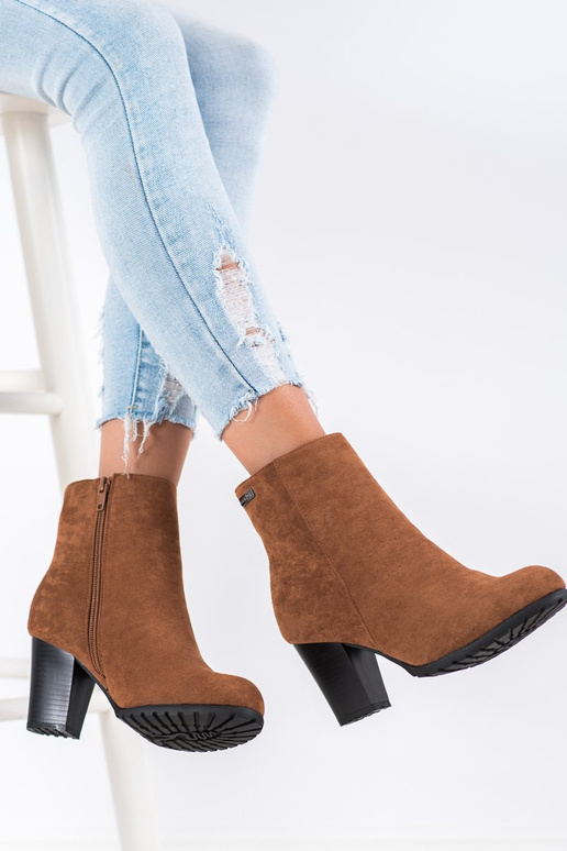 BroInn color boots Inith heels BroInn color boots Inith heels