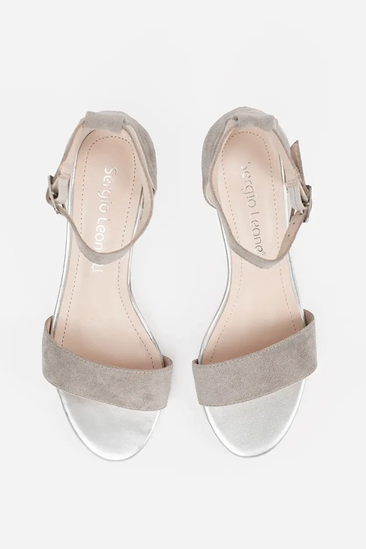 sandals Inith heels SERGIO LEONE