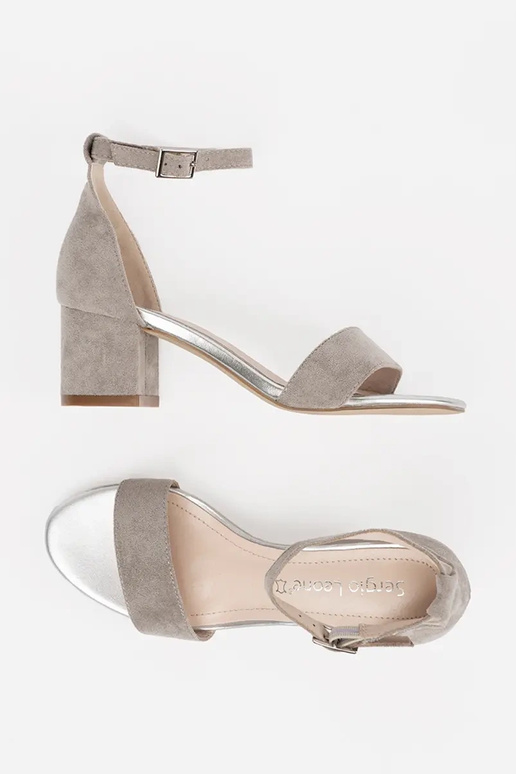 sandals Inith heels SERGIO LEONE