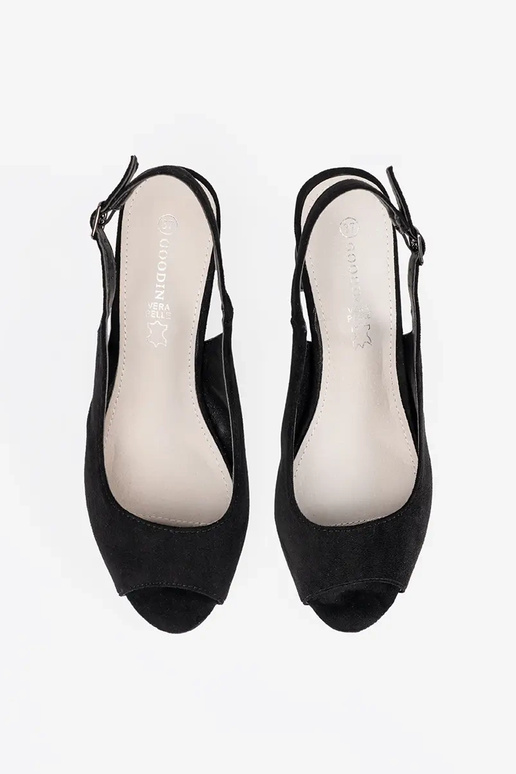 Suede sandals Inith heels