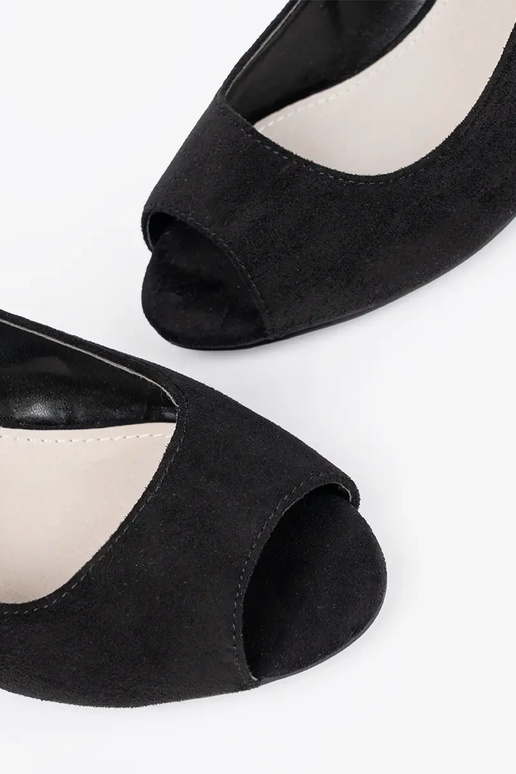 Suede sandals Inith heels