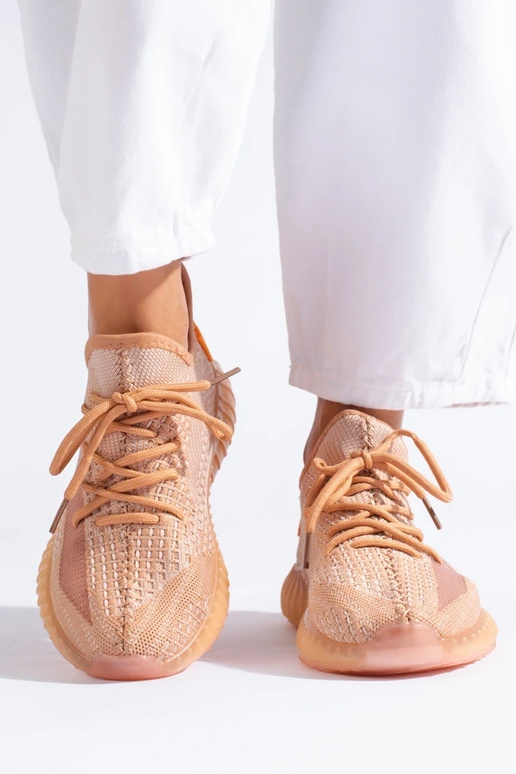 Shelovet  Sneakers light orange color