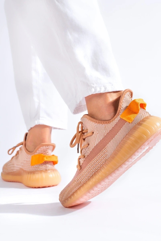 Shelovet  Sneakers light orange color