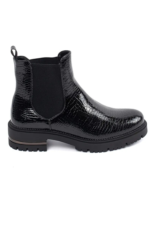 black stylish shoes SERGIO LEONE