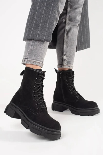 suede black boots 2