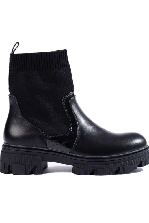 INomens boots Inith a flexible upper...