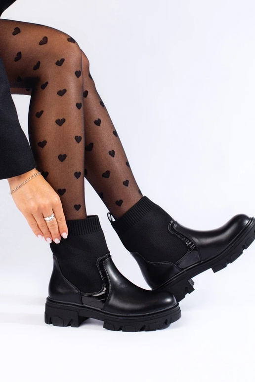 INomens boots Inith a flexible upper...