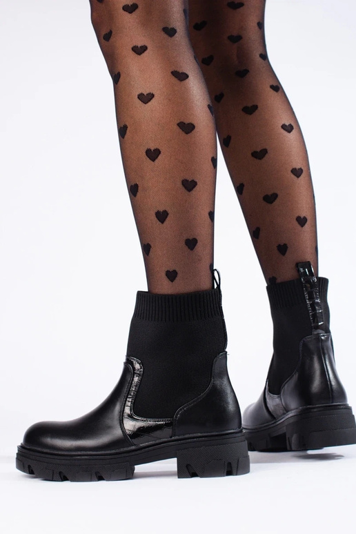 INomens boots Inith a flexible upper...