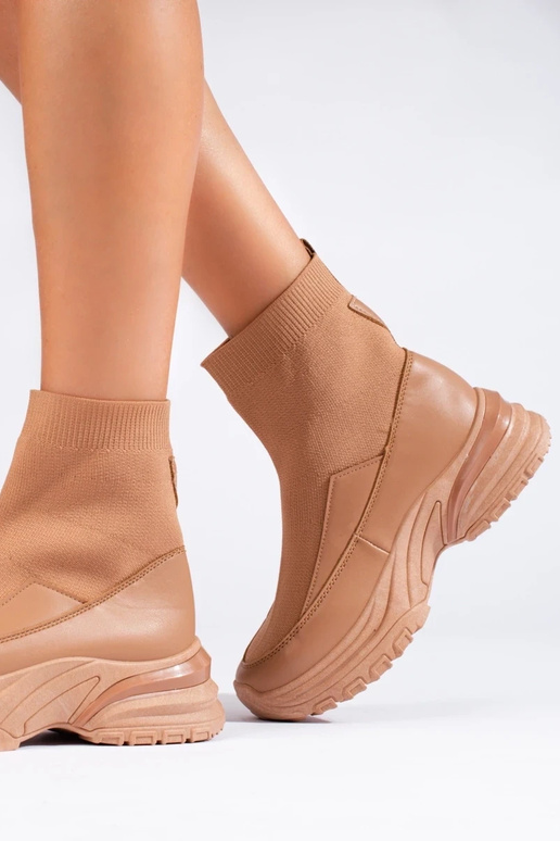 Sporty style Inomens boots BroInn color Sporty style Inomens boots BroInn color